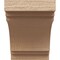 Ekena Millwork 6in. W x 8in. H x 36in. L Pescadero Woodgrain TimberThane Rafter Tail, Primed Tan RFTUR06X08X36PECRCPR - alternate 5